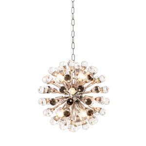 Eichholtz Chandelier Anto ø 50 cm nickel finish