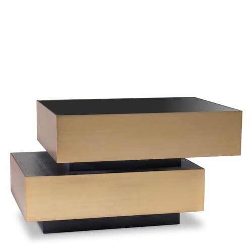 Eichholtz Side Table Shelton brushed brass finish