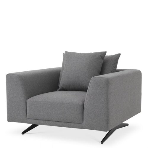 Eichholtz Chair Endless grey wool blend