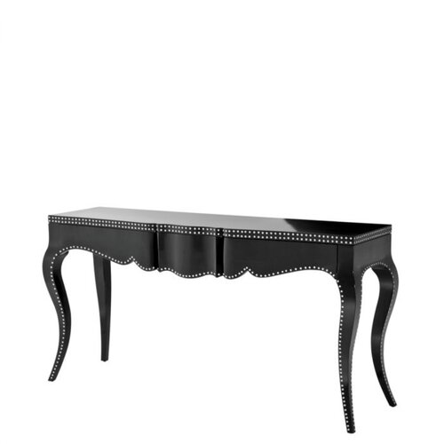 Eichholtz Console Table Margaret piano black finish