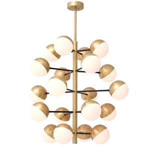 Eichholtz Chandelier Cona L antique brass finish