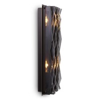 Wall Lamp Nuvola L bronze highlight finish