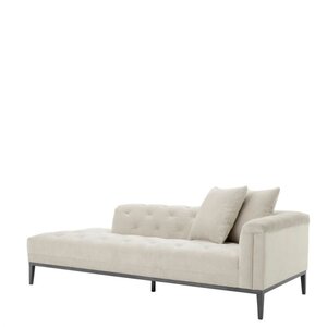 Eichholtz Lounge Sofa Cesare left pebble grey