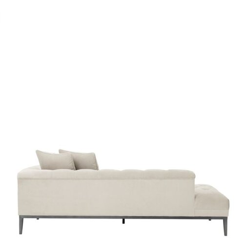 Eichholtz Lounge Sofa Cesare right pebble grey