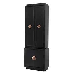 Eichholtz Cabinet d'Alsace black finish