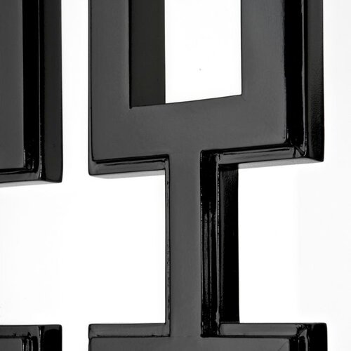 Eichholtz Folding Screen Geometric black finish