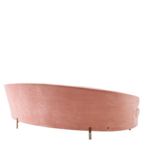 Eichholtz Sofa Pierson savona nude velvet