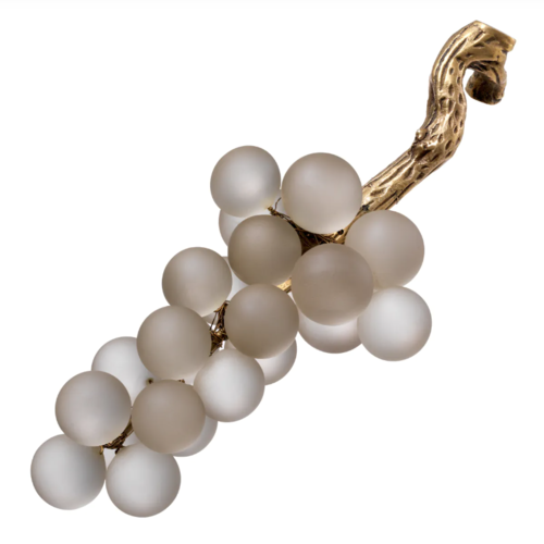 Eichholtz Object French Grapes White glass