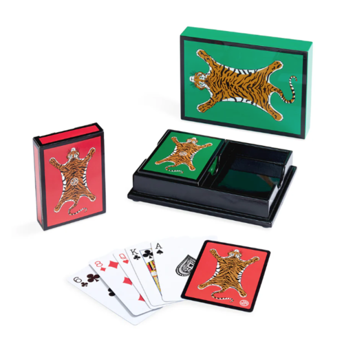 Jonathan Adler Tiger Lacquer Card Set