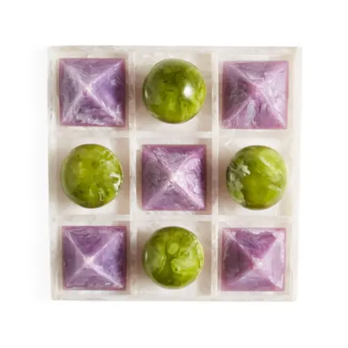 Jonathan Adler MUSTIQUE TIC-TAC-TOE SET