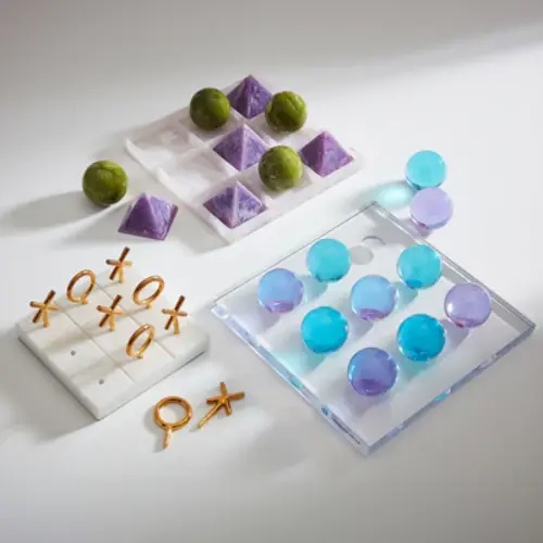 Jonathan Adler MUSTIQUE TIC-TAC-TOE SET