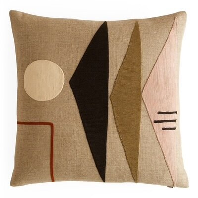 Monterey Triangles Cushion