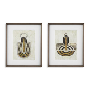 Eichholtz Print Objet d'Art by Vanna Lam set of 2