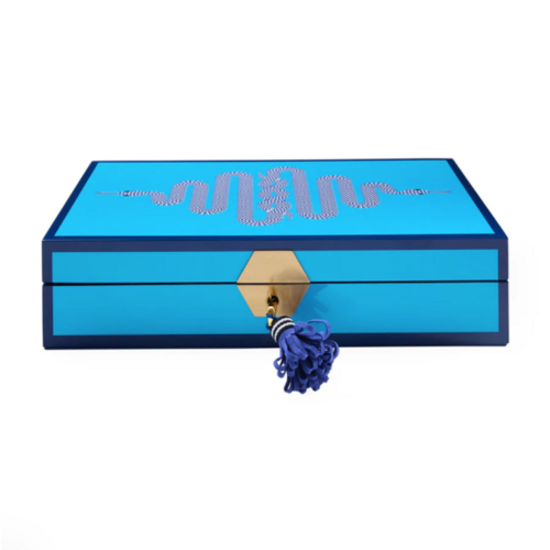 Jonathan Adler Eden Lacquer Jewelry Box Blue Jonathan Adler Eden Lacquer Jewelry Box Blue