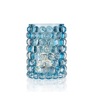 Skogsberg & Smart HURRICANE LAMP BOULE LARGE, Coral Blue
