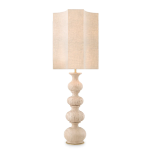 Eichholtz Table Lamp Mabel Travertine Eichholtz Table Lamp Mabel Travertine