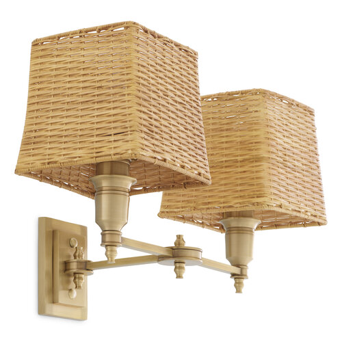 Eichholtz Wall Lamp Lexington Double Eichholtz Wall Lamp Lexington Double
