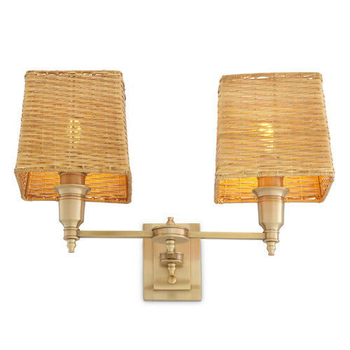 Eichholtz Wall Lamp Lexington Double Eichholtz Wall Lamp Lexington Double