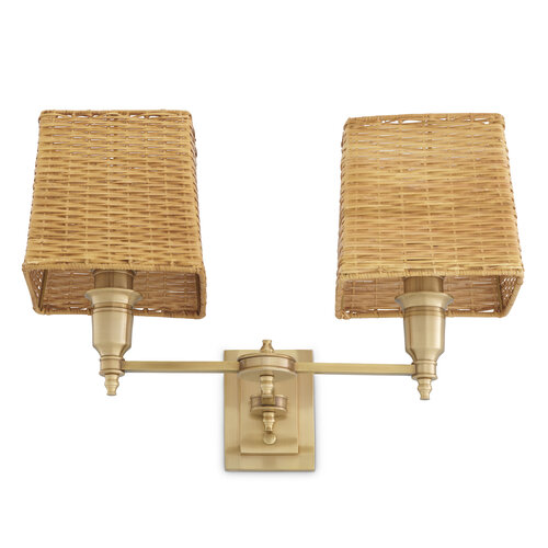 Eichholtz Wall Lamp Lexington Double Eichholtz Wall Lamp Lexington Double