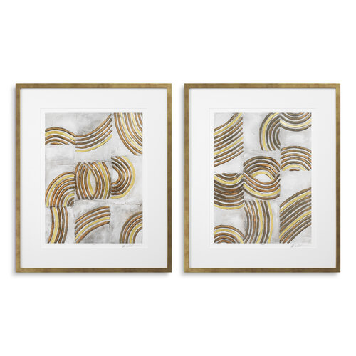Eichholtz Print Refined Catena by Michael Willett set of 2 Eichholtz Print Refined Catena by Michael Willett set of 2
