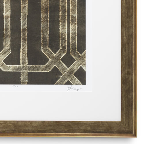 Eichholtz Print Trellis Pattern by Ethan Harper II set of 2 Eichholtz Print Trellis Pattern by Ethan Harper II set of 2