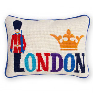 Jonathan Adler UK JET SET LONDON PILLOW Jonathan Adler UK JET SET LONDON PILLOW