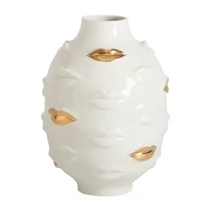 Gilded Muse Gala Round Vase Gilded Muse Gala Round Vase