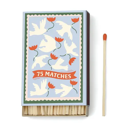 HOF House of Furniture Adopo Boxed Matches "Flower" set of 75 matches HOF House of Furniture Adopo Boxed Matches "Flower" set of 75 matches