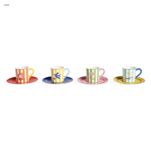 Jonathan Adler TABLETOP PLAYA ESPRESSO CUPS - SET OF 4