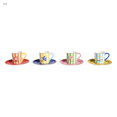TABLETOP PLAYA ESPRESSO CUPS - SET OF 4