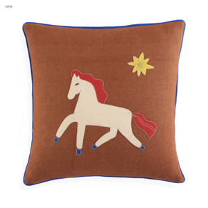 Jonathan Adler Playa Horse Pillow