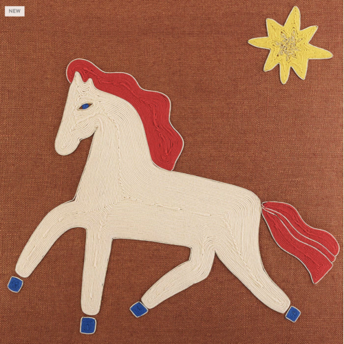 Jonathan Adler Playa Horse Pillow