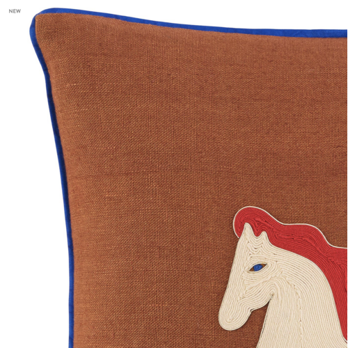 Jonathan Adler Playa Horse Pillow