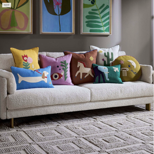 Jonathan Adler Playa Tulip Pillow