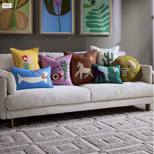 Jonathan Adler Playa Cactus Pillow