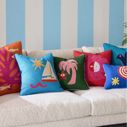 Jonathan Adler Playa Sun Pillow