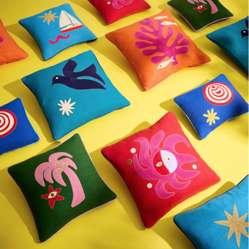 Jonathan Adler Playa Sun Pillow