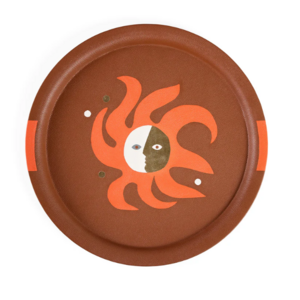 Jonathan Adler Playa Leather Sun Tray