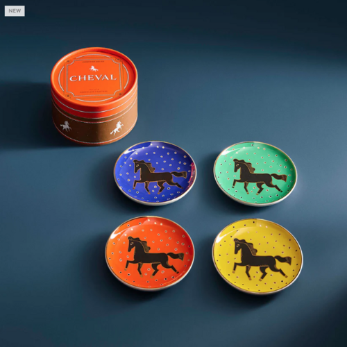 Jonathan Adler COASTER SET CHEVAL - SET OF 4 - MULTI