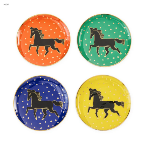 Jonathan Adler COASTER SET CHEVAL - SET OF 4 - MULTI