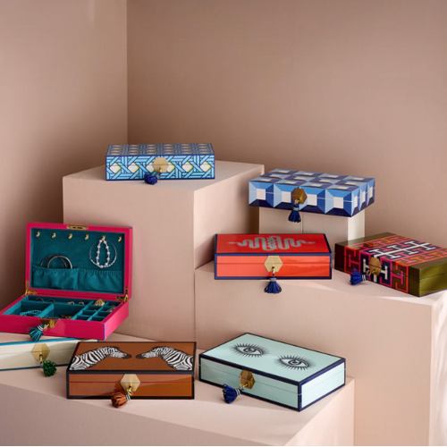 Jonathan Adler Sorrento Lacquer Jewelry Box
