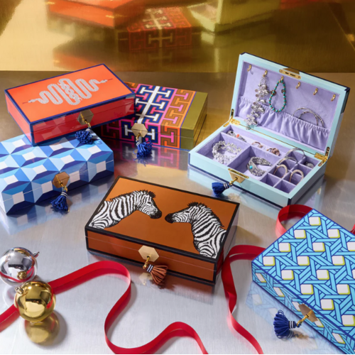 Jonathan Adler Sorrento Lacquer Jewelry Box