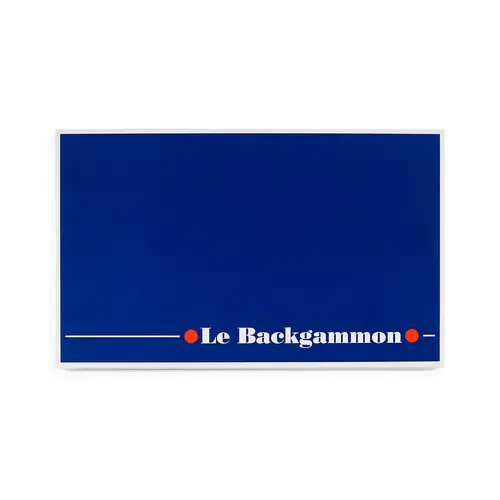 Jonathan Adler Le Backgammon Set Blue