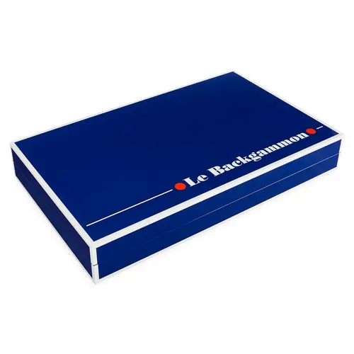 Jonathan Adler Le Backgammon Set Blue