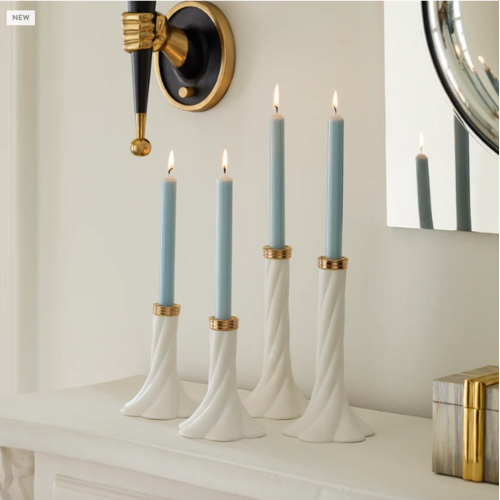Jonathan Adler Geneva Tall Candle Holder