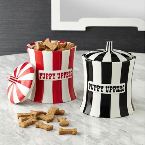 Jonathan Adler Vice Puppy Uppers Canister Jonathan Adler Vice Puppy Uppers Canister
