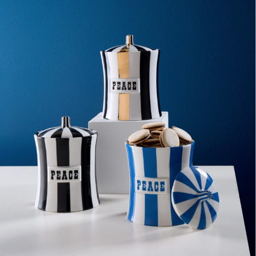 Jonathan Adler Vice Gilded Peace Canister Jonathan Adler Vice Gilded Peace Canister