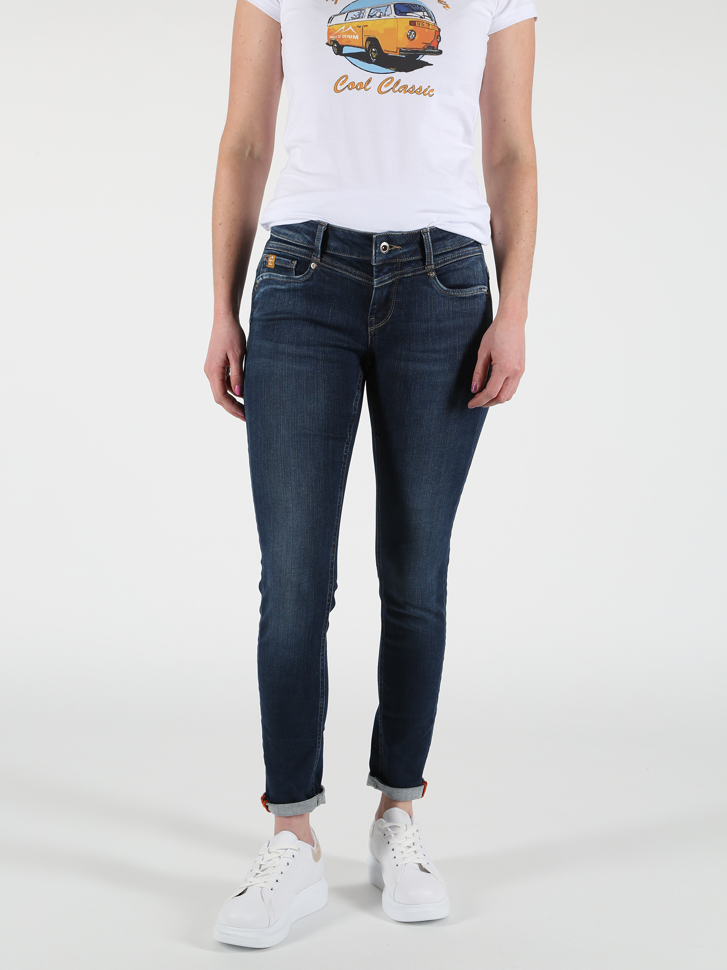 M.O.D Ellen Skinny Fit Bela Vista Blue