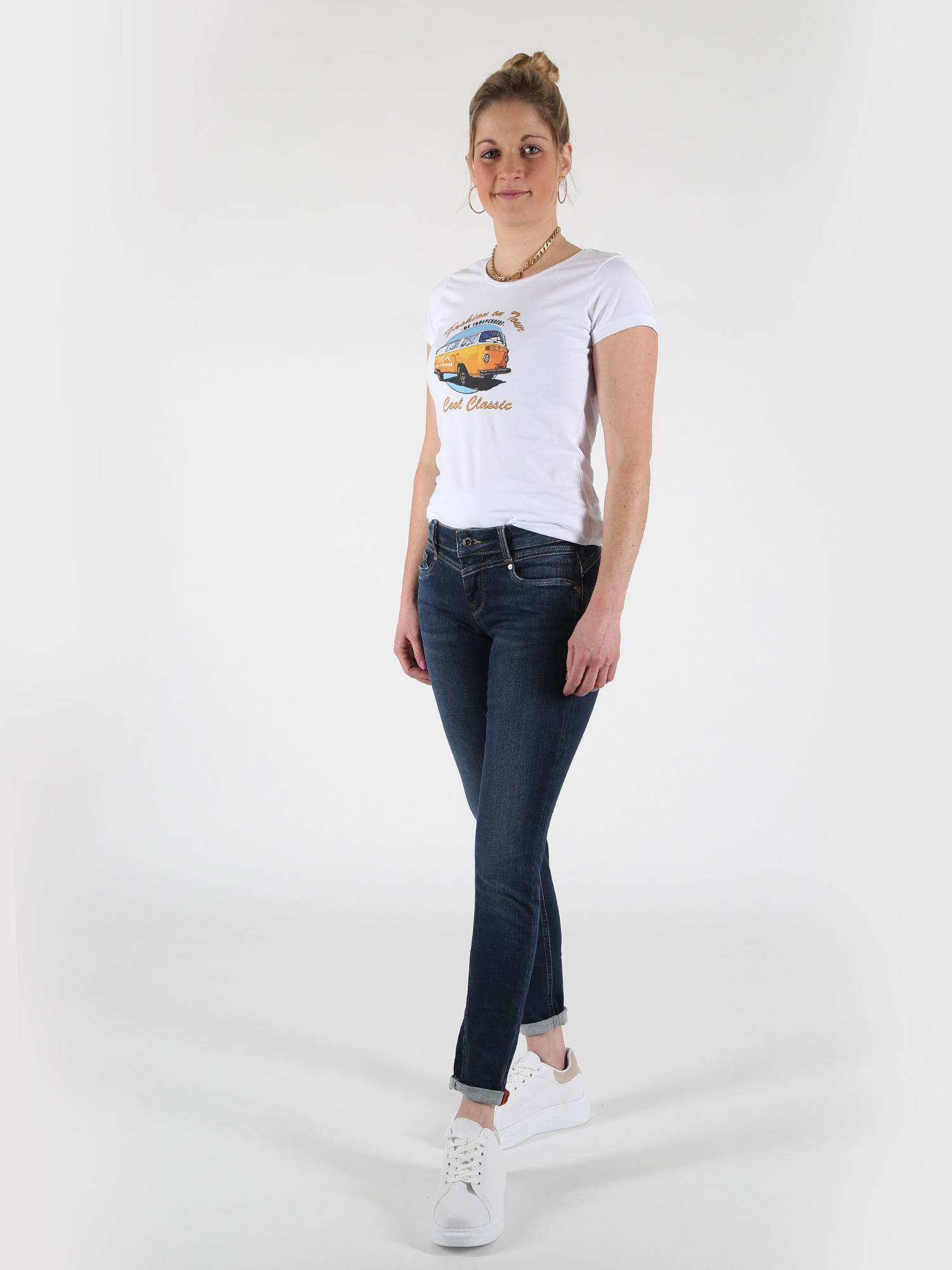 ELLEN Skinny Fit Bela Vista Blue