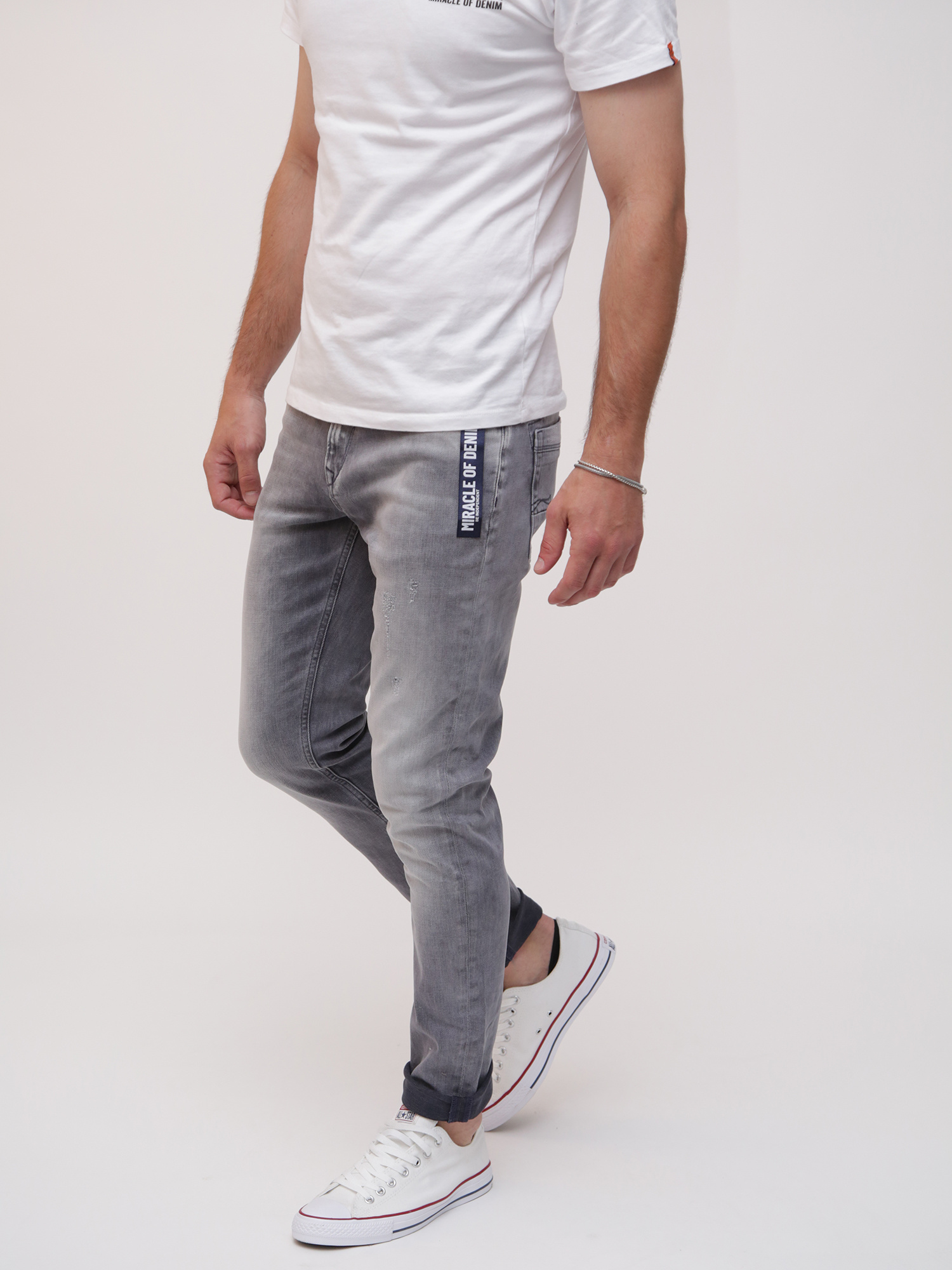 M.O.D MARCEL Slim Fit Babol Grey